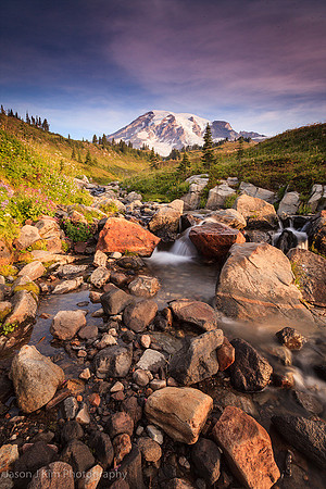 Sunrise at Mt. Rainier