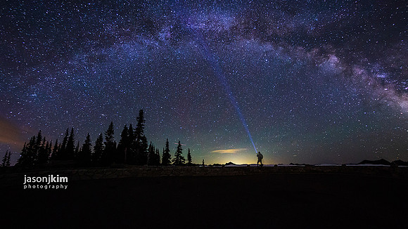 Milky Way at Sunrise Point