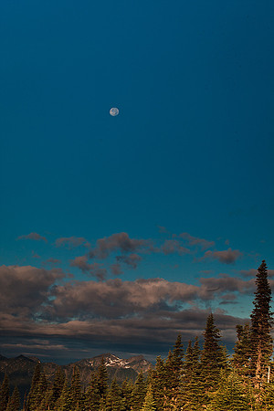 Night at Hurricane Ridge